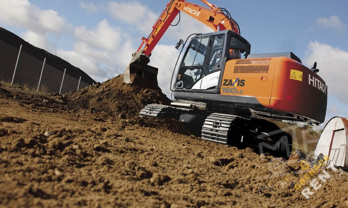 Аренда гусеничного экскаватора Hitachi ZX160LC-5G thumbnail 1