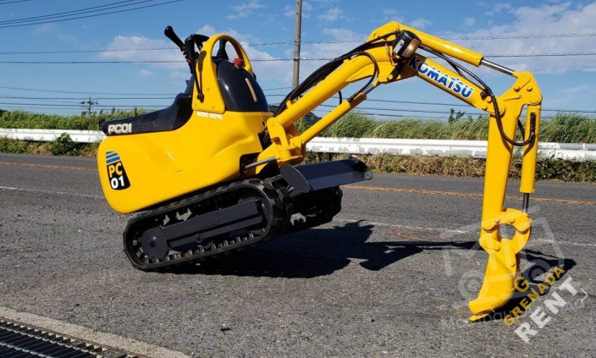 Аренда мини-экскаватора Komatsu PC01-1 thumbnail 0