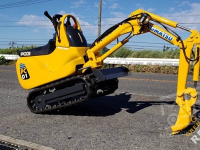Аренда мини-экскаватора Komatsu PC01-1
