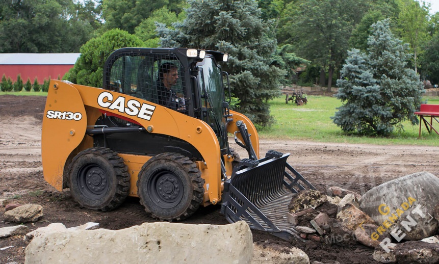 Аренда мини-погрузчика CASE SR130 thumbnail 1