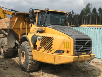 Аренда сочлененного самосвала Volvo A35D
