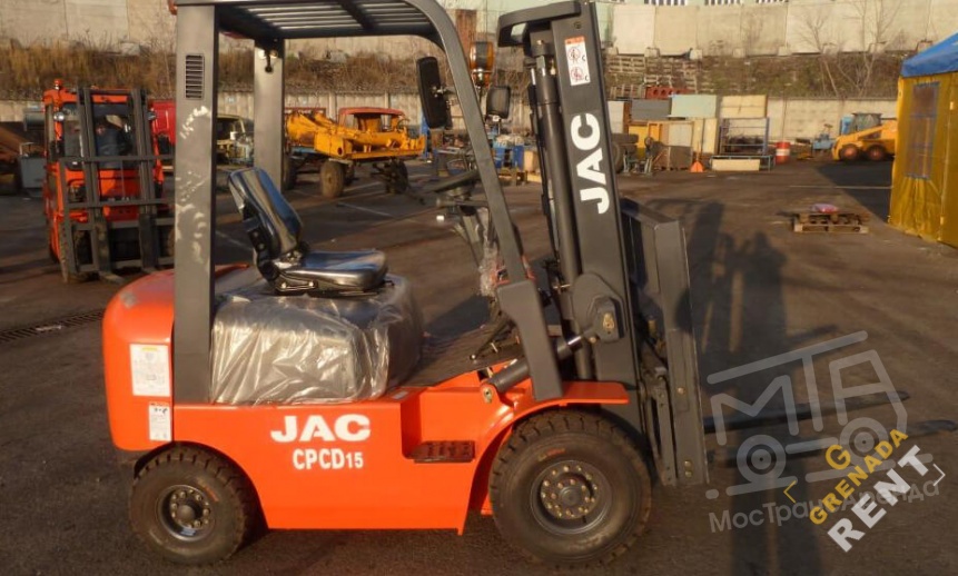 Аренда вилочного погрузчика JAC CPCD15 thumbnail 1
