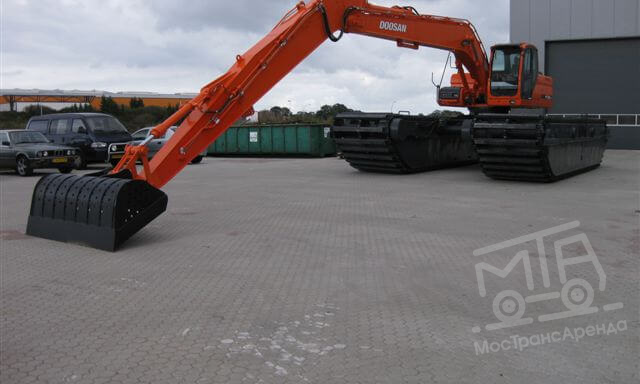 Аренда плавающего экскаватора Doosan DX225LCA SLR thumbnail 1