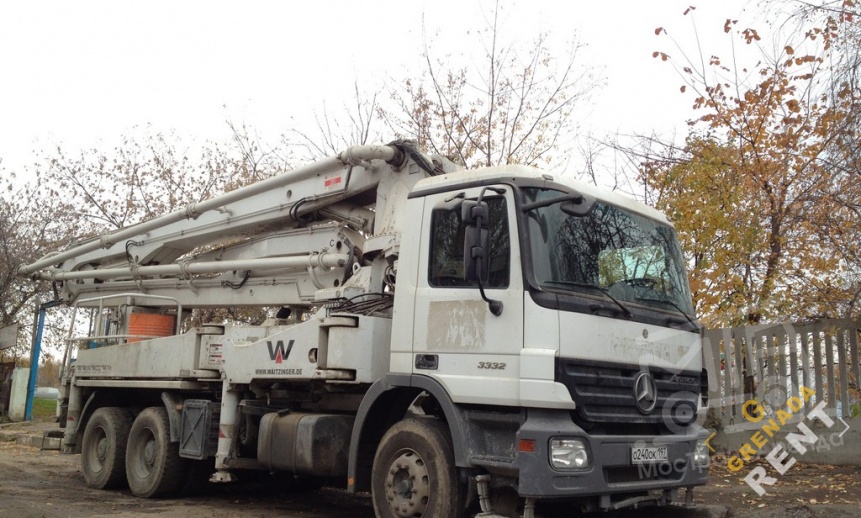 Аренда бетононасоса MERCEDES ACTROS - 32 м thumbnail 0