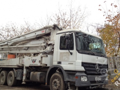 Аренда бетононасоса MERCEDES ACTROS - 32 м