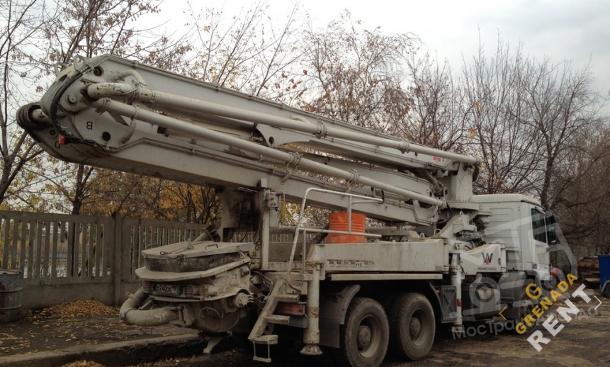 Аренда бетононасоса MERCEDES ACTROS - 32 м thumbnail 2