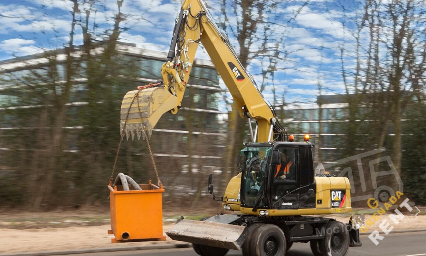 Аренда колесного экскаватора Cat M317D2 thumbnail 1