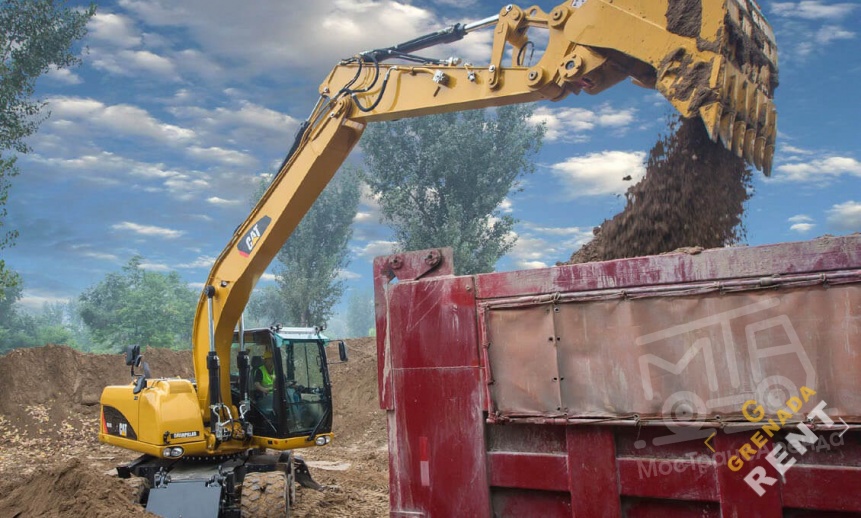 Аренда колесного экскаватора Cat M317D2 thumbnail 4