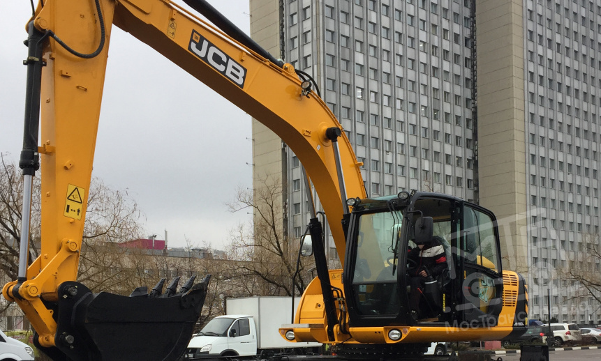 Аренда колесного экскаватора JCB JS 160W thumbnail 4