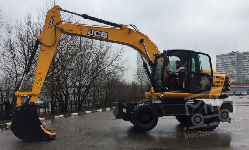 Аренда колесного экскаватора JCB JS 160W thumbnail 5