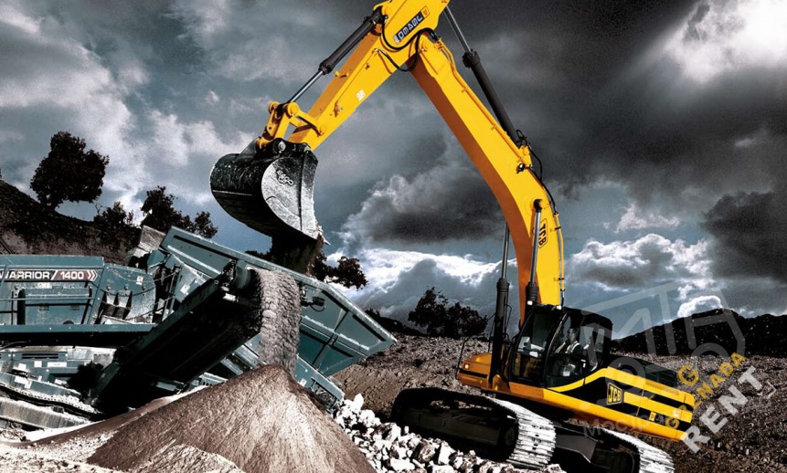 Аренда гусеничного экскаватора JCB JS 460 thumbnail 0