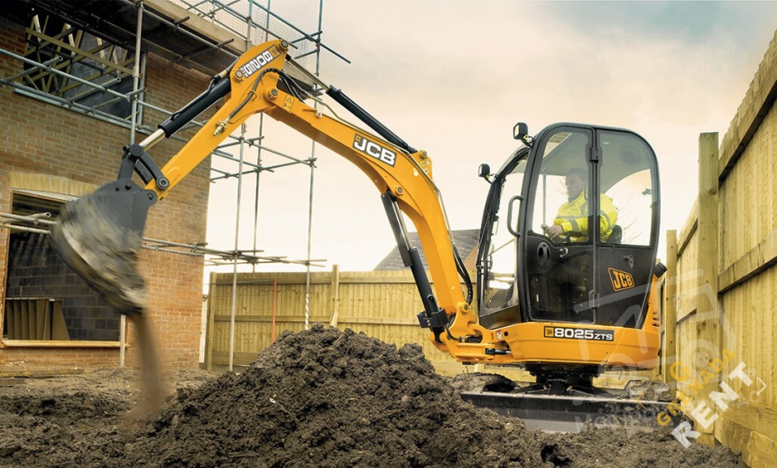 Аренда мини-экскаватора JCB 8025 ZTS thumbnail 0