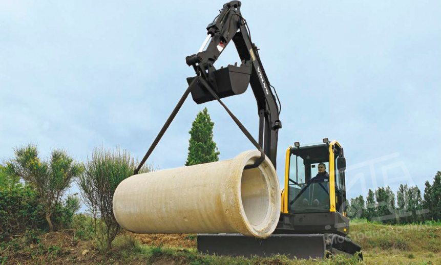 Аренда мини-экскаватора Volvo ECR88 Plus thumbnail 2