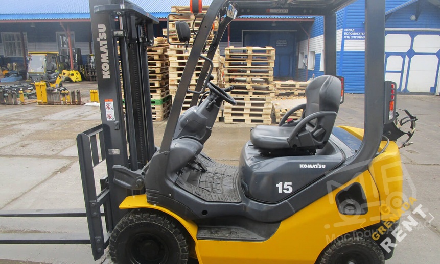 Аренда вилочного погрузчика Komatsu FD15T-21 thumbnail 0
