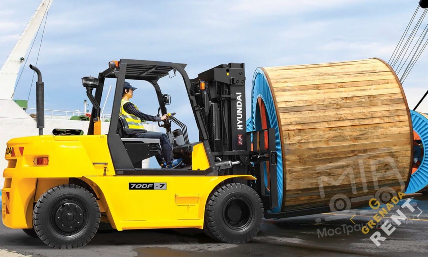 Аренда вилочного погрузчика Hyundai 70DF-7 thumbnail 0