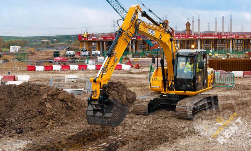 Аренда гусеничного экскаватора JCB JS145 thumbnail 1