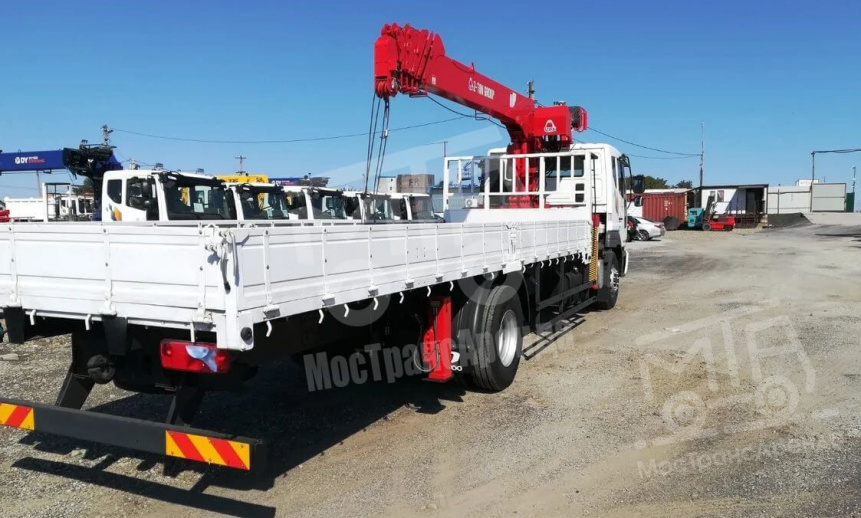 Аренда манипулятора Daewoo с грузоподъемностью стрелы 8 тонны и грузоподъемностью борта 8 тонн thumbnail 3