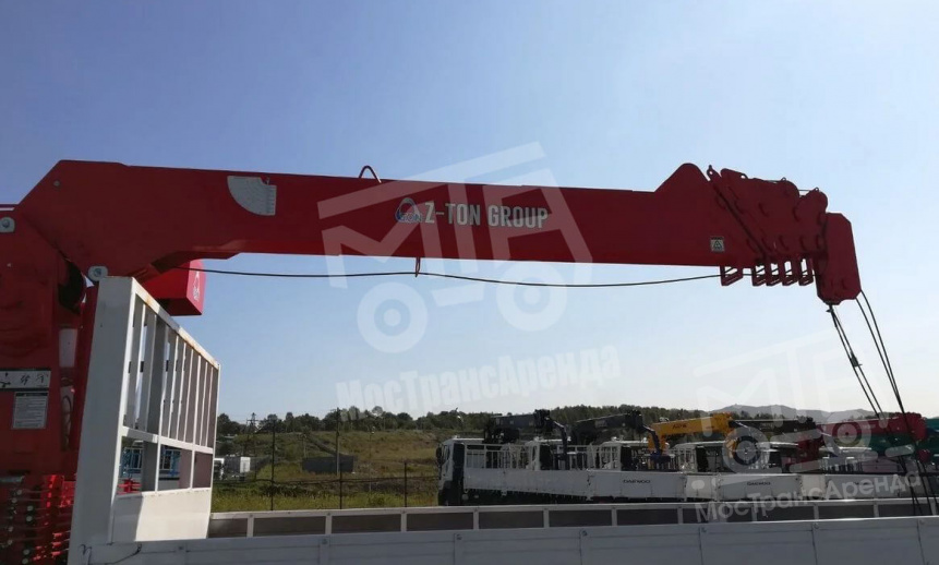 Аренда манипулятора Daewoo с грузоподъемностью стрелы 8 тонны и грузоподъемностью борта 8 тонн thumbnail 4