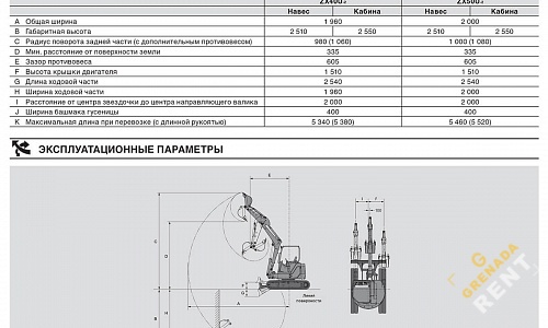 Аренда мини-экскаватора Hitachi ZX50 thumbnail 8