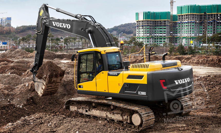 Аренда гусеничного экскаватора Volvo EC200D thumbnail 2