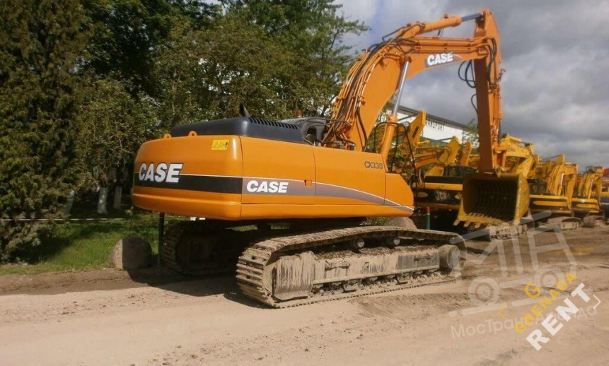 Аренда длиннорукого экскаватора Case CX330 LR thumbnail 1