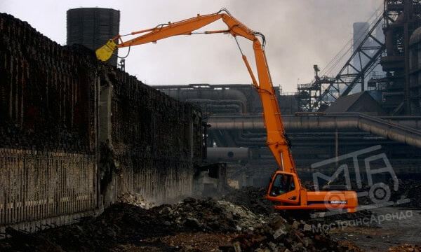 Аренда экскаватора разрушителя Daewoo SOLAR 420LC-V Demolition thumbnail 2