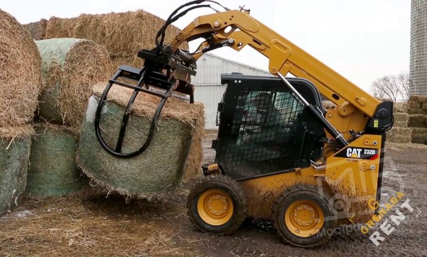 Аренда мини-погрузчика Cat 232D3 thumbnail 1