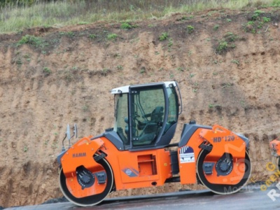 Аренда дорожного катка Hamm HD 130 - 14 тонн