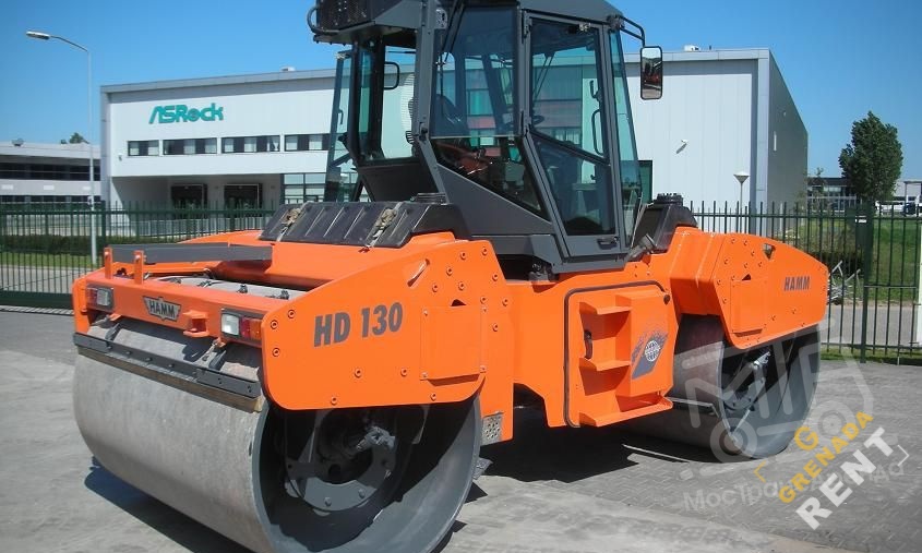 Аренда дорожного катка Hamm HD 130 - 14 тонн thumbnail 1