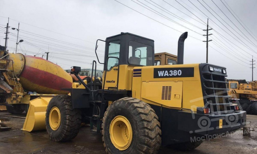 Аренда фронтального погрузчика Komatsu WA380 thumbnail 0