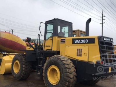 Аренда фронтального погрузчика Komatsu WA380