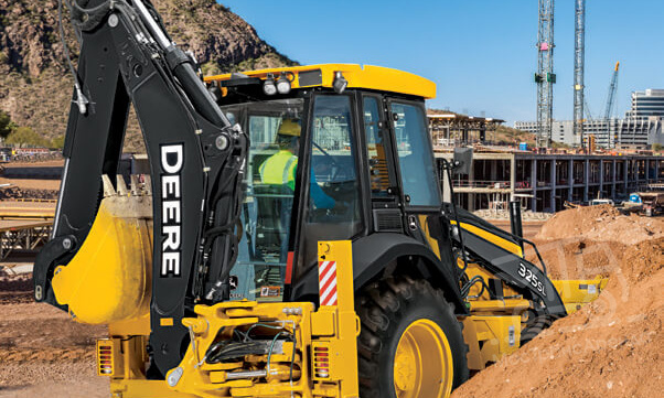 Аренда экскаватора-погрузчика John Deere 325SL thumbnail 3