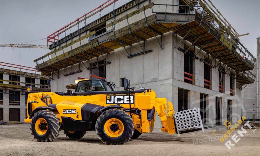 Аренда телескопического погрузчика JCB LOADALL 540-140 thumbnail 2
