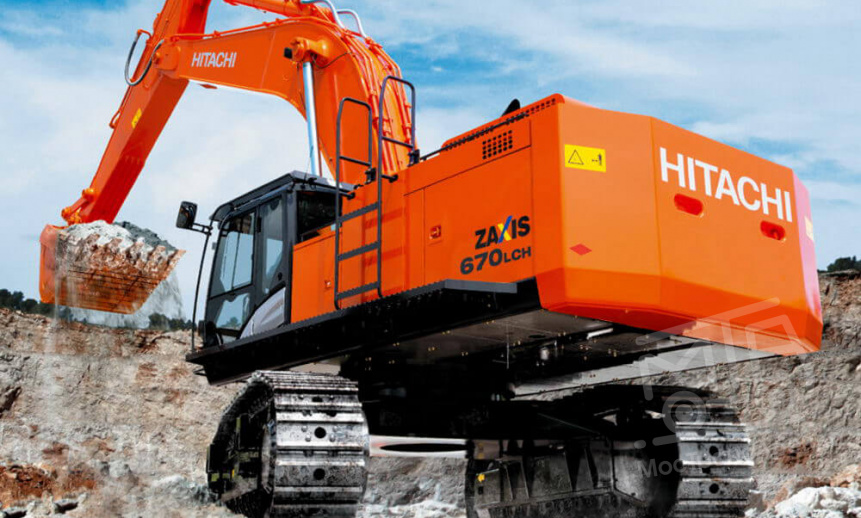 Аренда гусеничного экскаватора Hitachi ZX670LC-5G thumbnail 0