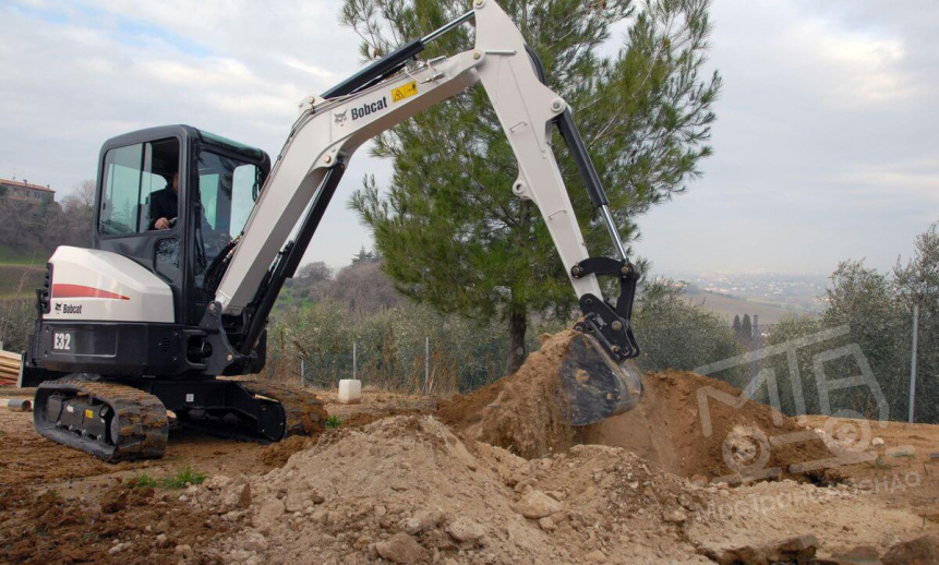 Аренда мини-экскаватора Bobcat E32 thumbnail 2
