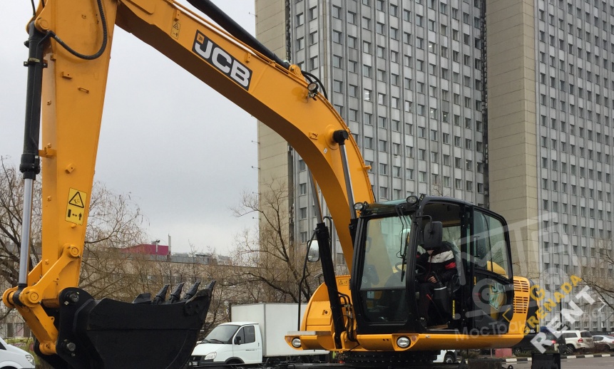 Аренда колесного экскаватора JCB JS 160W thumbnail 4