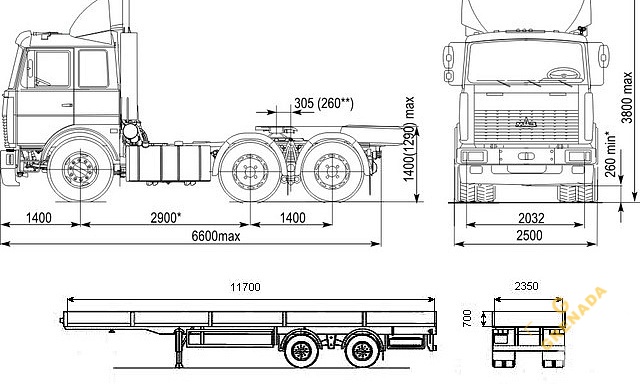 Аренда длинномера МАЗ - 12 метров thumbnail 1