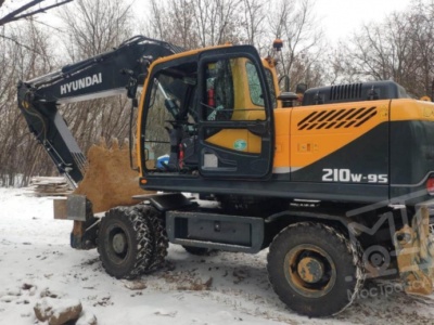 Холодная аренда колесного экскаватора