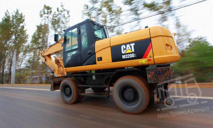Аренда колесного экскаватора CAT M320D2 thumbnail 3