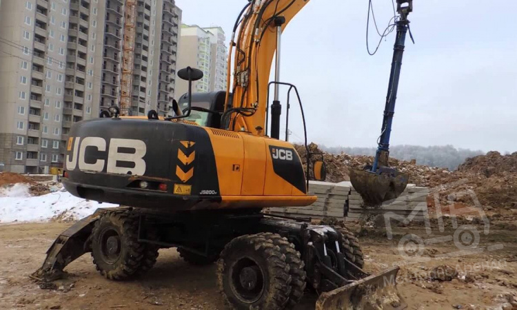 Аренда колесного экскаватора с грейфером 8 метров thumbnail 1