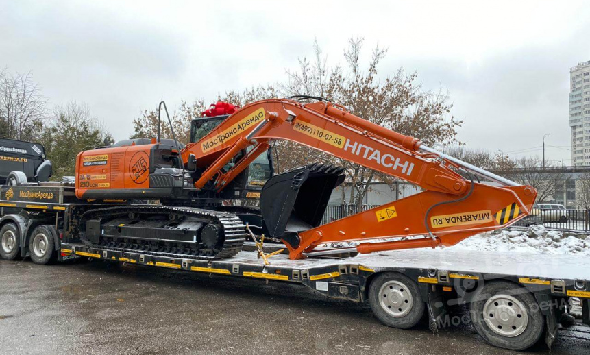 Аренда гусеничного экскаватора Hitachi ZX210LCN thumbnail 1