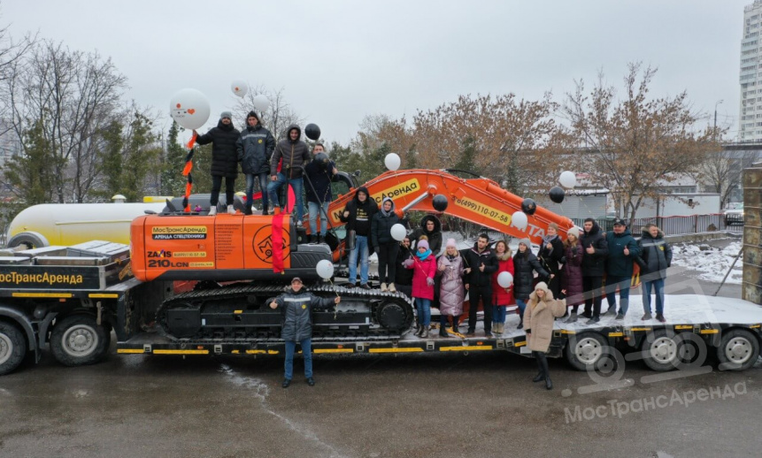 Аренда гусеничного экскаватора Hitachi ZX210LCN thumbnail 2