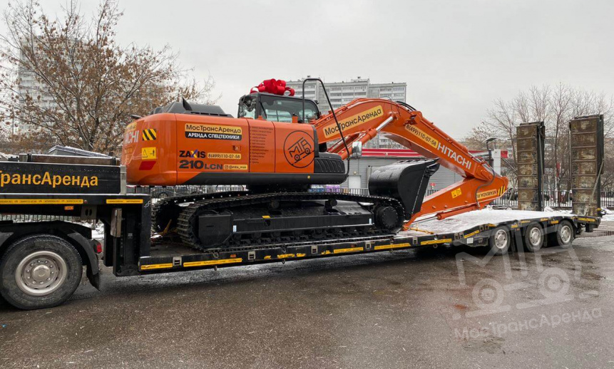 Аренда гусеничного экскаватора Hitachi ZX210LCN thumbnail 3