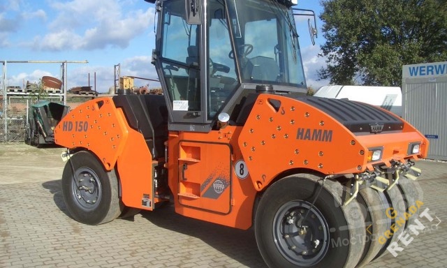 Аренда грунтового катка Hamm HD 150 - 14,5 тонн thumbnail 0