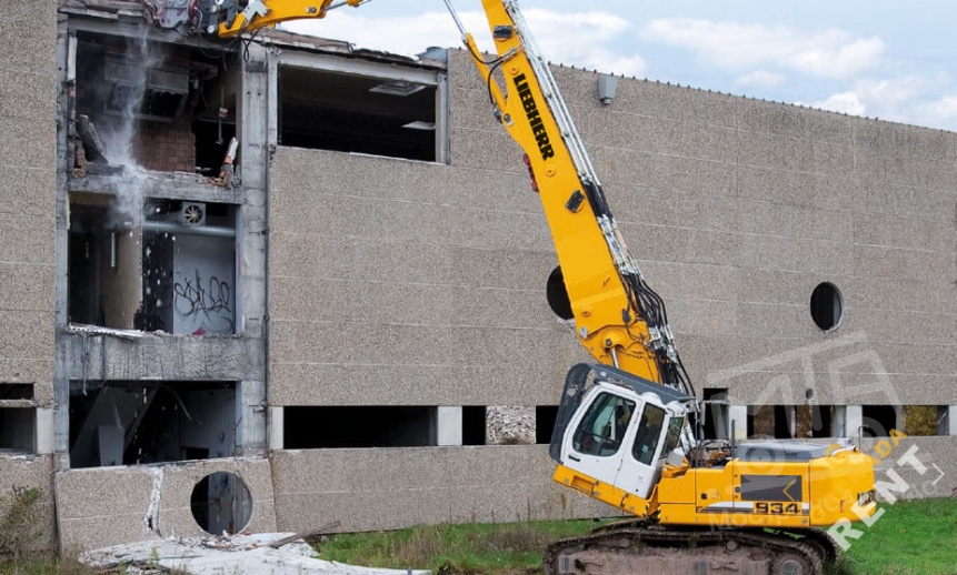 Аренда экскаватора-разрушителя LIEBHERR R 944 Demolition thumbnail 0