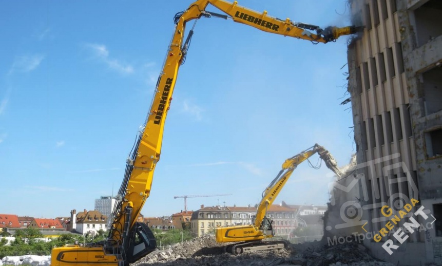Аренда экскаватора-разрушителя LIEBHERR R 944 Demolition thumbnail 1