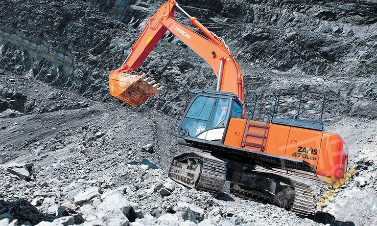 Аренда гусеничного экскаватора Hitachi ZX470-5G thumbnail 0