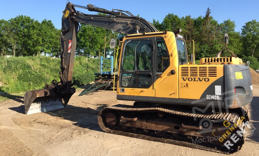 Аренда гусеничного экскаватора Volvo EC140BLC thumbnail 0