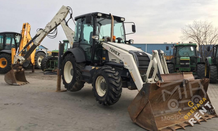 Аренда экскаватора-погрузчика Terex 860 thumbnail 1