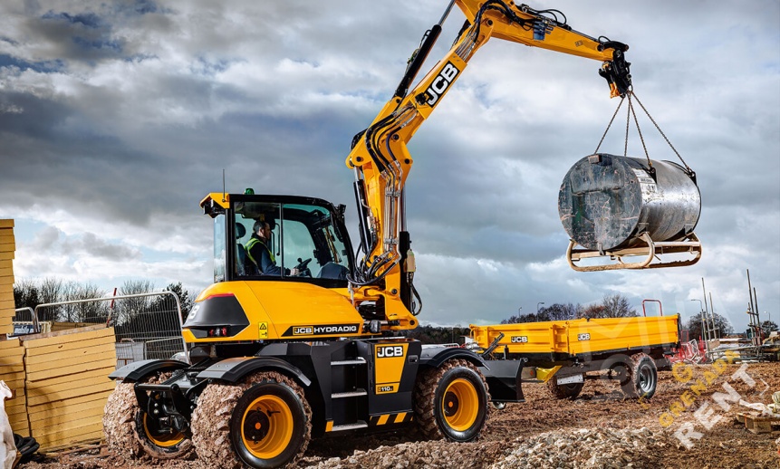Аренда колесного экскаватора JCB Hydradig 110W thumbnail 0